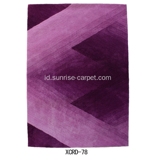 Karpet Microfiber dengan Design dan Shading Color